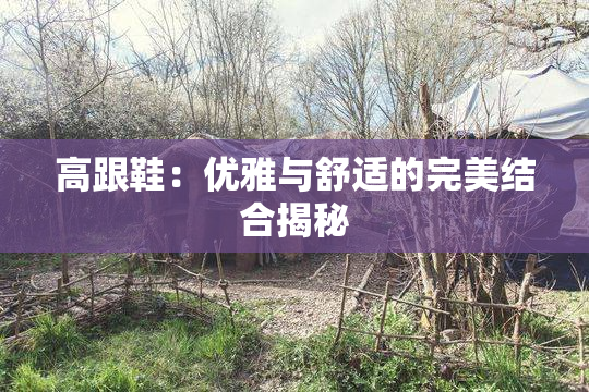高跟鞋：优雅与舒适的完美结合揭秘