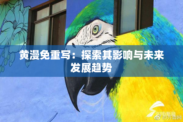 黄漫免重写：探索其影响与未来发展趋势
