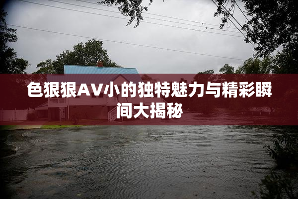 色狠狠AV小的独特魅力与精彩瞬间大揭秘