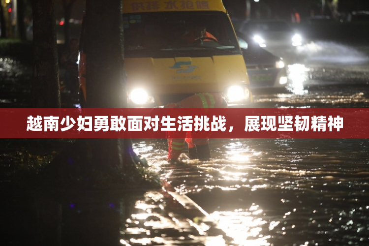 越南少妇勇敢面对生活挑战，展现坚韧精神