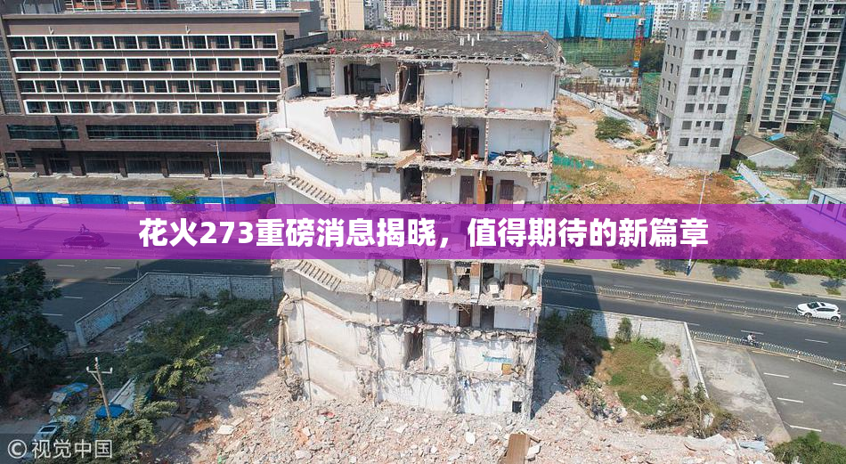 花火273重磅消息揭晓，值得期待的新篇章