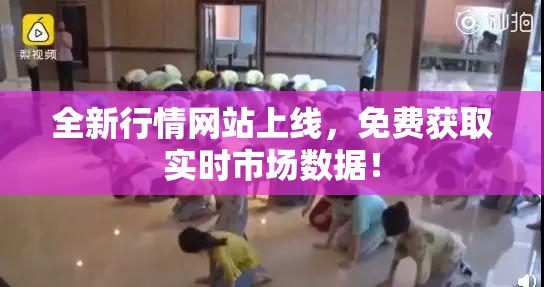 全新行情网站上线，免费获取实时市场数据！