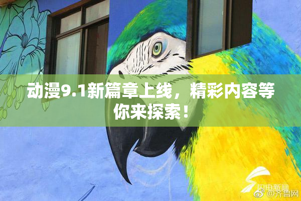 动漫9.1新篇章上线，精彩内容等你来探索！