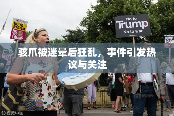 骇爪被迷晕后狂乱，事件引发热议与关注