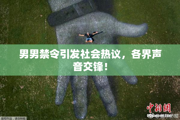 男男禁令引发社会热议，各界声音交锋！