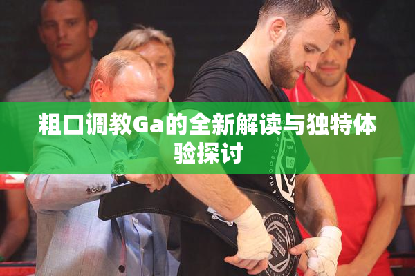 粗口调教Ga的全新解读与独特体验探讨
