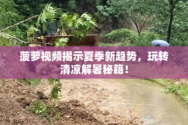 菠萝视频揭示夏季新趋势，玩转清凉解暑秘籍！