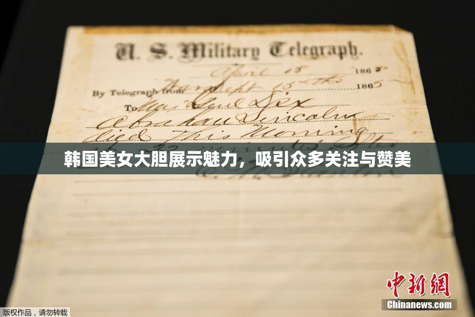 韩国美女大胆展示魅力，吸引众多关注与赞美