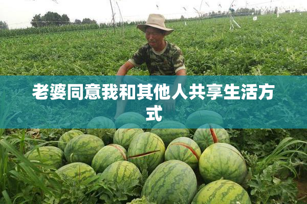 老婆同意我和其他人共享生活方式