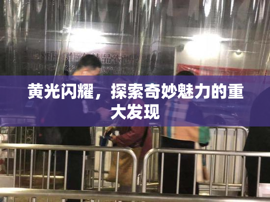 黄光闪耀，探索奇妙魅力的重大发现