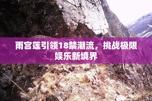 雨宫莲引领18禁潮流，挑战极限娱乐新境界