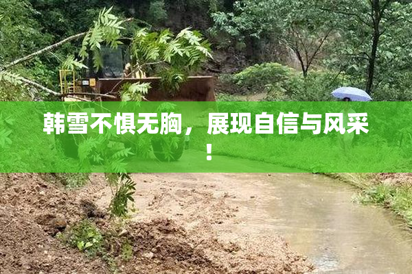 韩雪不惧无胸，展现自信与风采！