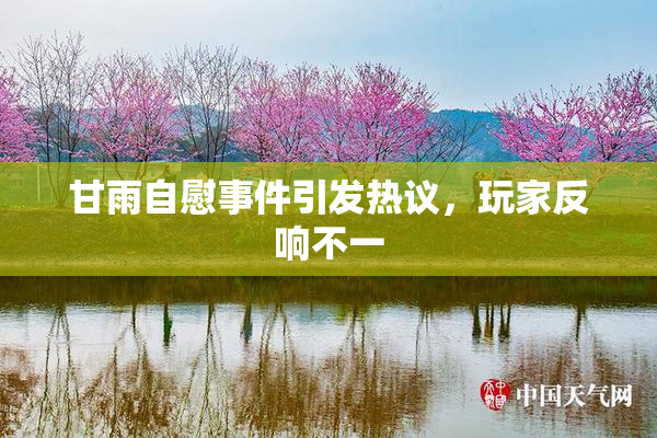 甘雨自慰事件引发热议，玩家反响不一