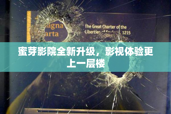 蜜芽影院全新升级，影视体验更上一层楼