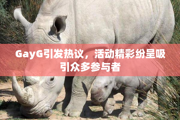 GayG引发热议，活动精彩纷呈吸引众多参与者