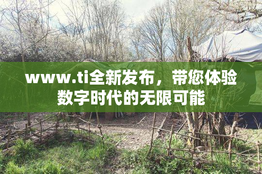 www.ti全新发布，带您体验数字时代的无限可能