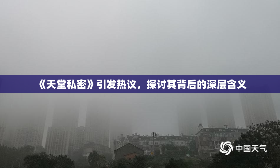 《天堂私密》引发热议，探讨其背后的深层含义