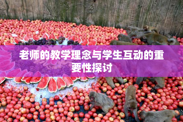 老师的教学理念与学生互动的重要性探讨