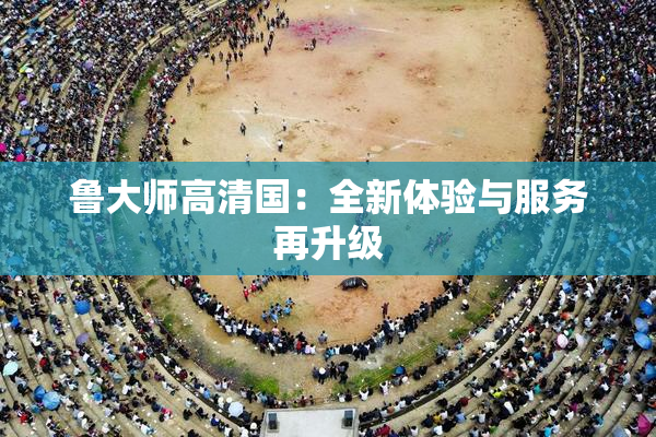 鲁大师高清国：全新体验与服务再升级