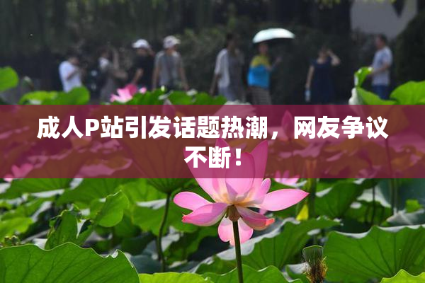 成人P站引发话题热潮，网友争议不断！