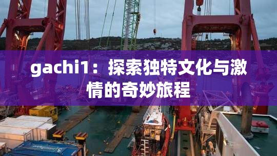 gachi1：探索独特文化与激情的奇妙旅程