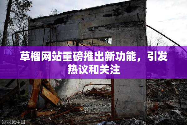 草榴网站重磅推出新功能，引发热议和关注