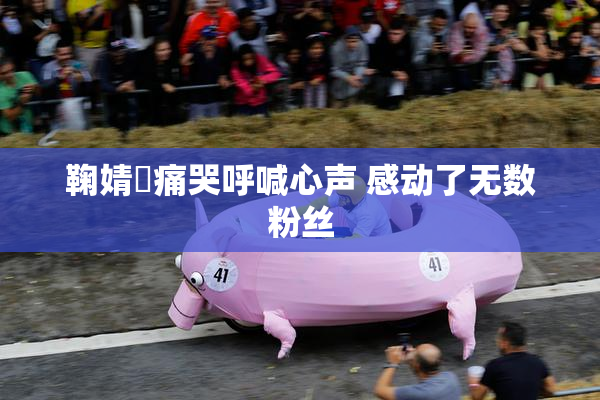鞠婧祎痛哭呼喊心声 感动了无数粉丝