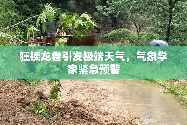狂揉龙卷引发极端天气，气象学家紧急预警