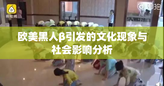 欧美黑人β引发的文化现象与社会影响分析