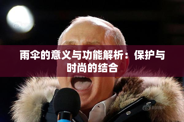 雨伞的意义与功能解析：保护与时尚的结合