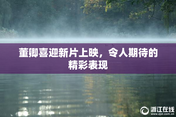 董卿喜迎新片上映，令人期待的精彩表现