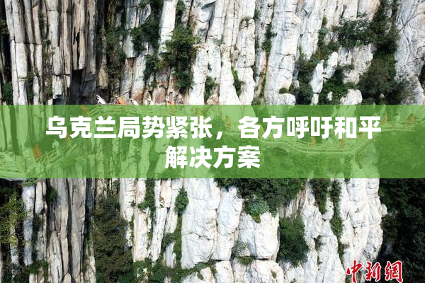乌克兰局势紧张，各方呼吁和平解决方案