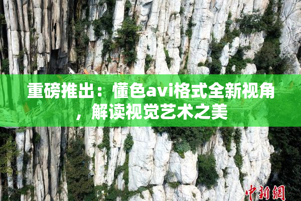 重磅推出：懂色avi格式全新视角，解读视觉艺术之美