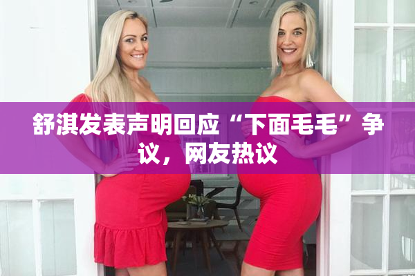 舒淇发表声明回应“下面毛毛”争议，网友热议
