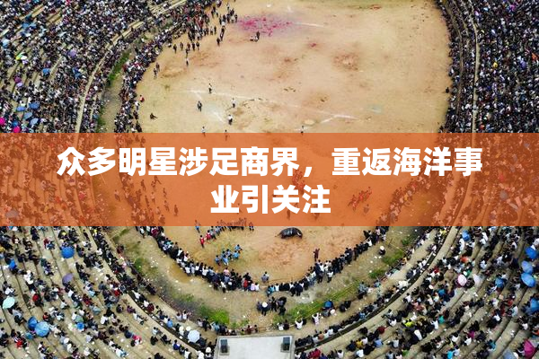 众多明星涉足商界，重返海洋事业引关注