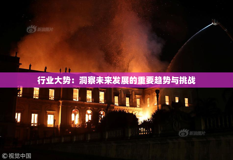 行业大势：洞察未来发展的重要趋势与挑战