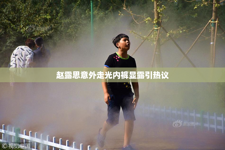 赵露思意外走光内裤显露引热议
