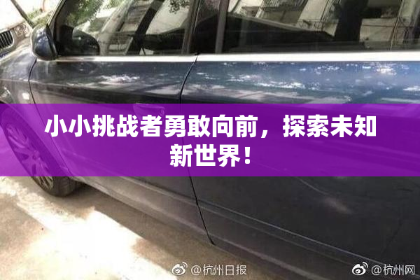 小小挑战者勇敢向前，探索未知新世界！