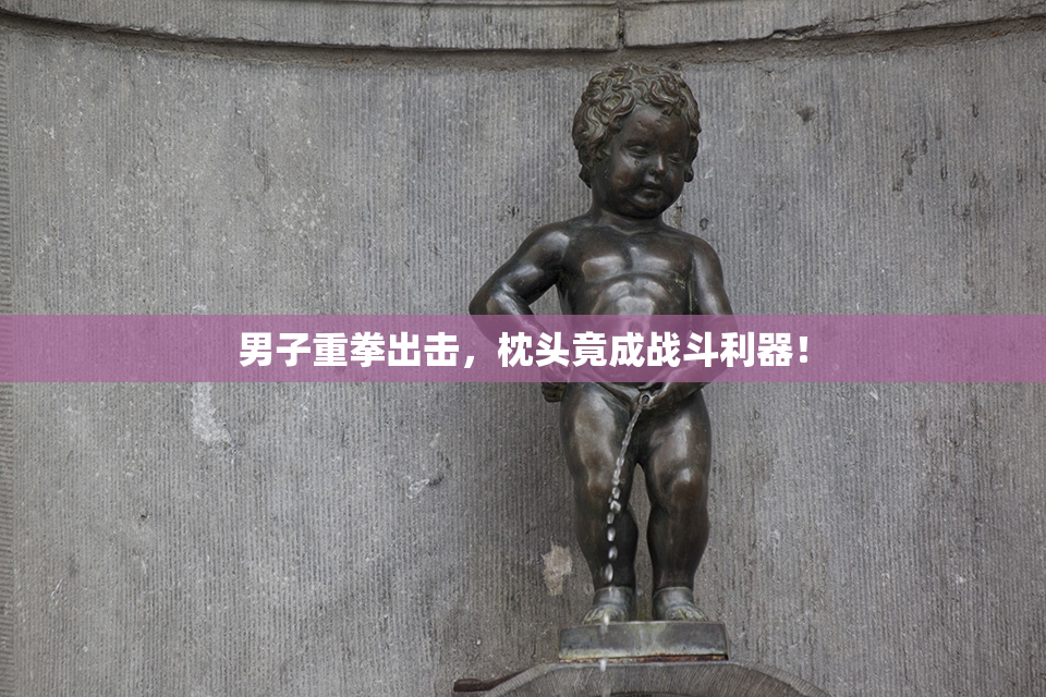 男子重拳出击，枕头竟成战斗利器！