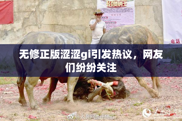 无修正版涩涩gi引发热议，网友们纷纷关注