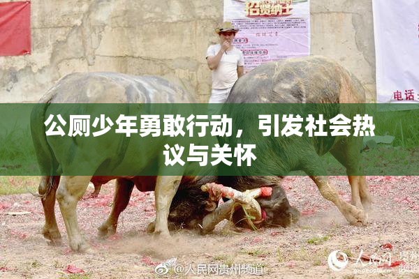 公厕少年勇敢行动，引发社会热议与关怀