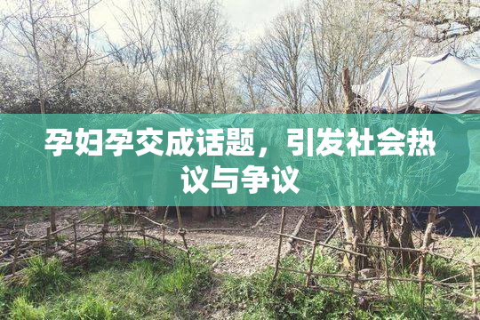 孕妇孕交成话题，引发社会热议与争议