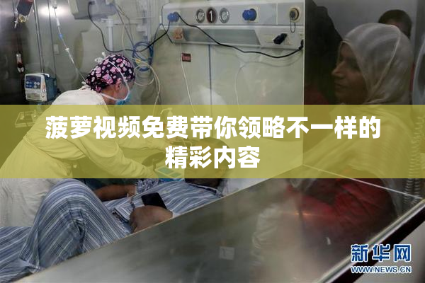 菠萝视频免费带你领略不一样的精彩内容