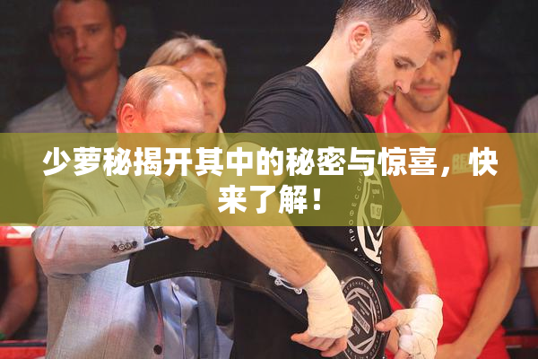 少萝秘揭开其中的秘密与惊喜，快来了解！