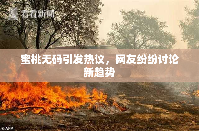 蜜桃无码引发热议，网友纷纷讨论新趋势