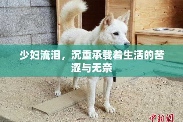 少妇流泪，沉重承载着生活的苦涩与无奈