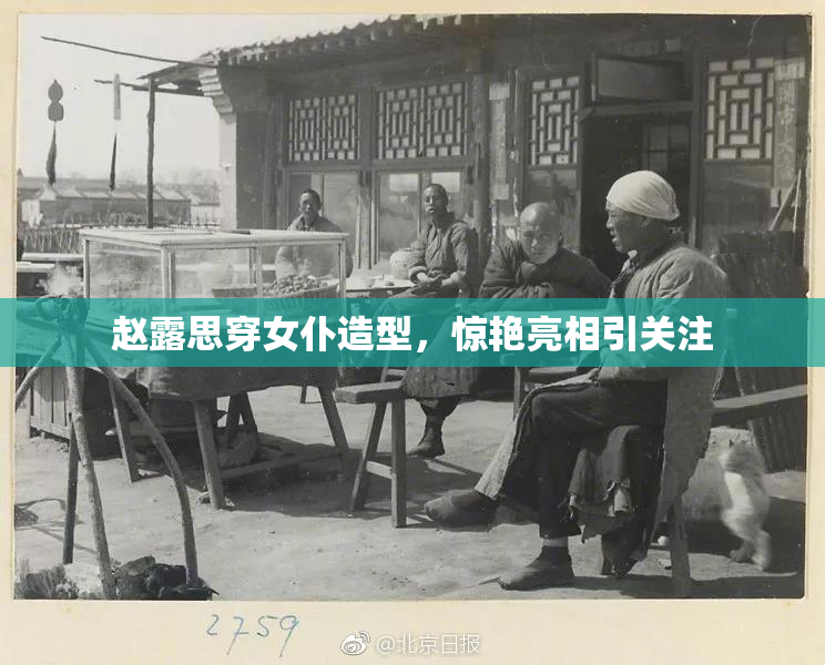 赵露思穿女仆造型，惊艳亮相引关注