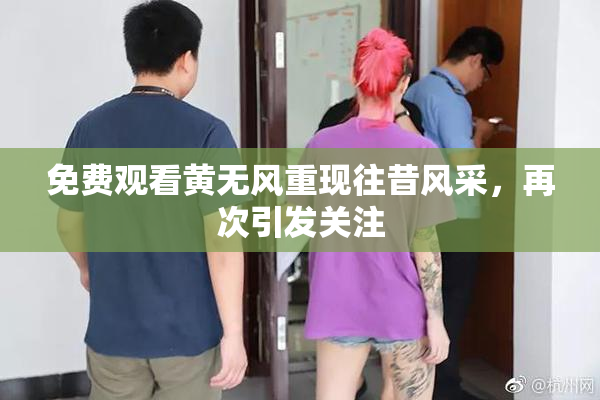 免费观看黄无风重现往昔风采，再次引发关注
