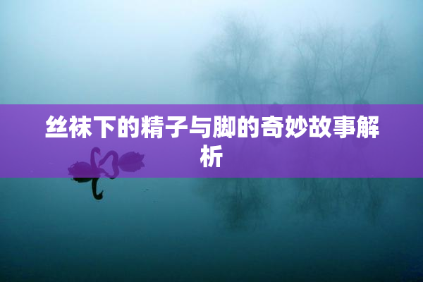 丝袜下的精子与脚的奇妙故事解析